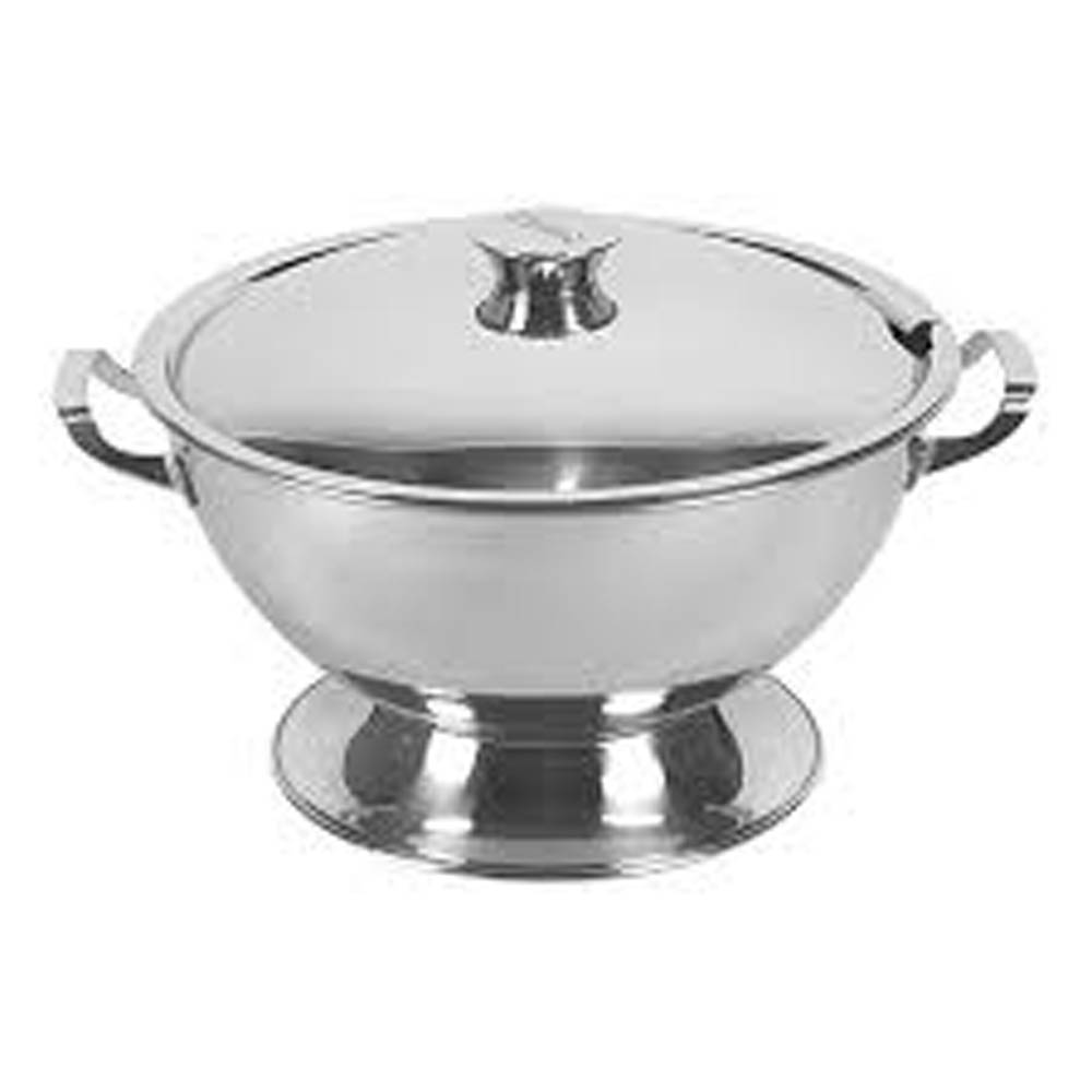 Soup Tureen Stainless Steel – Prestige Wedding & Event Hire