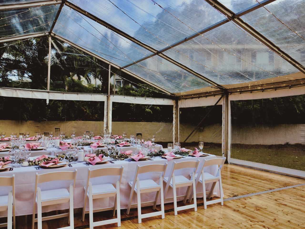 Marquee & Flooring hire on the Central Coast